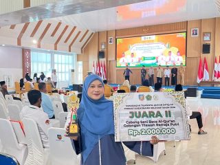 Raih Dua Kali Juara di Kabupaten Berbeda, Ini Sosok Putri Fahmi Aprilia di MTQ 2026