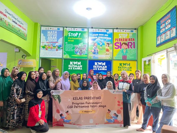 Pertamina Patra Niaga Regional Sulawesi Melalui IT Makassar Perkuat Peran Keluarga Lewat Parenting Class untuk Perlindungan Perempuan dan Anak