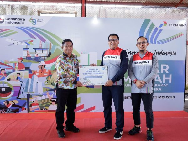 Pertamina Patra Niaga Regional Sulawesi Salurkan 1.000 Paket Sembako untuk Masyarakat Pra Sejahtera di Kecamatan Maesa Bitung