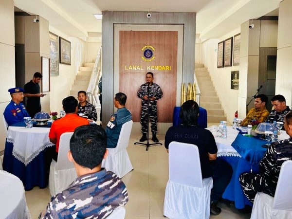 Danlanal Kendari Apresiasi Sinergi Awak Kapal Pemerintah Sukseskan UCLG Aspac 2026