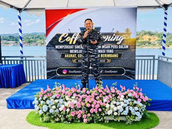 Coffee Morning Lanal Kendari Perkuat Sinergi TNI AL dan Insan Pers Wujudkan Informasi Akurat