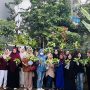 Lahan Terbatas Bukan Hambatan, KKN- Tematik UHO Dorong Ibu Rumah Tangga Kambu Kembangkan Hidroponik