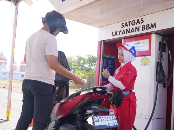 Pertamina Patra Niaga Tambah SPBU Modular di CPI, Antrean BBM Makassar Semakin Landai