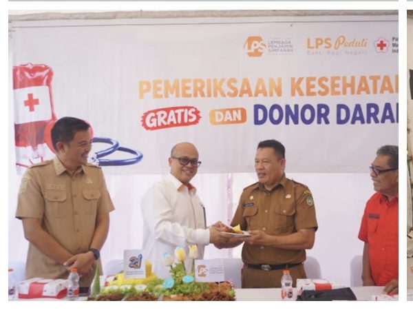Peringati HUT ke-21, LPS Road Show Pemeriksaan Kesehatan Gratis dan Donor Darah di 5 Kabupaten Kota Sulawesi Selatan