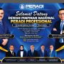 Pelantikan Pengurus DPD PERADI Profesional Sultra Digelar di Kendari 23 September