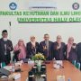 Silaturahmi Civitas Akademika FHIL UHO Dirangkaikan Pemaparan Visi Misi Balon Dekan