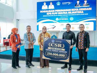 Bank Sultra Gandeng BP Tapera dan Pemkot Kendari, Siapkan 100 Rumah Subsidi Berbunga 5 Persen Sekaligus Salurkan CSR Rp250 Juta untuk RTH